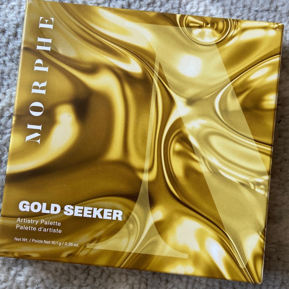 MORPHE GOLD SEEKER eyeshadow pallette